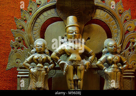 Il Raja Dinkar Museo Kelkar Pune, Maharashtra è un edificio di tre piani alloggiamento diverse sculture risalenti al XIV secolo. Ci sono anche Foto Stock