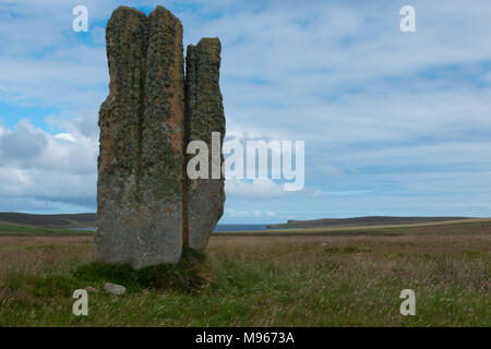 Pietra di Setter, Eday, Orkney Foto Stock