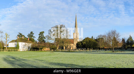 St Giles chiesa in Bredon, Worcestershire Foto Stock