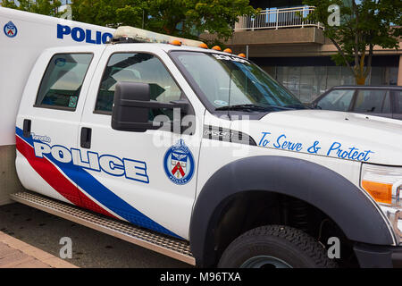 Toronto Marine veicolo polizia, Toronto, Ontario, Canada. Specializzata di emergenza unità di risposta Foto Stock
