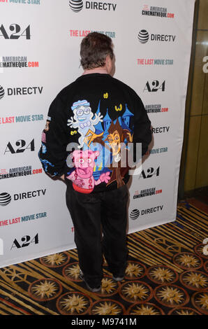 Hollywood, CA. 22 Mar, 2018. Scott Schwartz all'ultimo star di cinema Premiere presso il teatro egiziano a Hollywood, in California . Marzo 22, 2018. Credito: David Edwards/media/punzone Alamy Live News Foto Stock