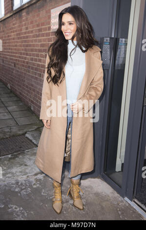 Cheryle Cole assiste l'apertura ufficiale del 'Cheryl's Trust Center' che fa parte dei principi fiducia in Newcastle. Dotato di: Cheryl Cole, Cheryl Ann Fernandez-Versini dove: Newcastle, Regno Unito quando: 20 Feb 2018 Credit: Euan ciliegio/WENN Foto Stock