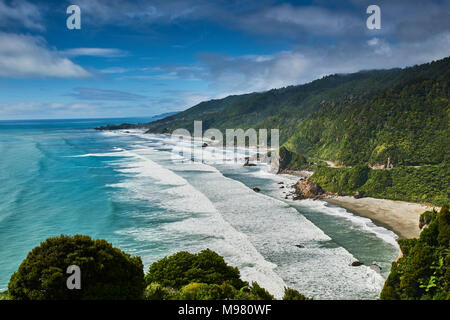 Nuova Zelanda, Isola del Sud, la Westcoast, Punakaiki Foto Stock