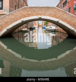 Gli altri lati di venezia, accanto i percorsi turistici Foto Stock