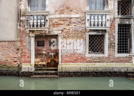 Gli altri lati di venezia, accanto i percorsi turistici Foto Stock