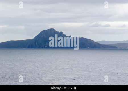 Capo Horn, Sud America che mostra le scogliere e paesaggi Foto Stock