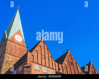 Chiesa di San Martini nella città vecchia di Brema, Germania Foto Stock