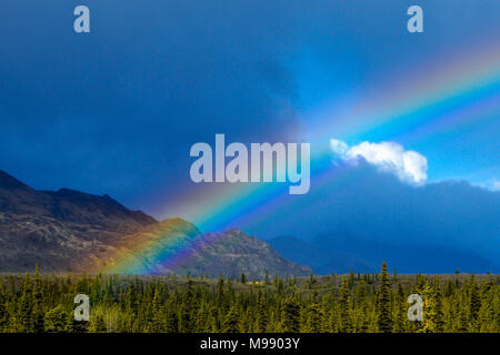 Parte superiore del Mondo Arcobaleno Foto Stock