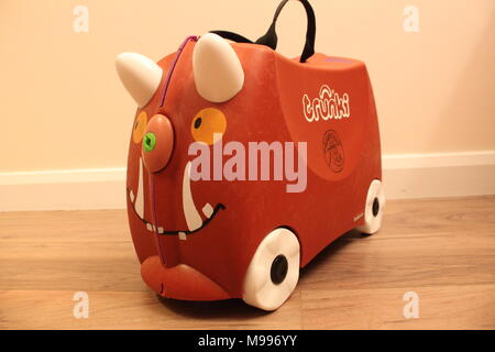 Trunki corsa della valigia Foto Stock