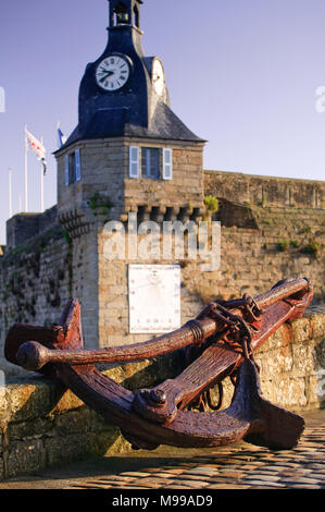 La Ville vicino Concarneau Finistere Quimper Bretagna Francia Foto Stock