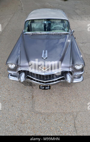 1955 Cadillac Coupe de Ville serie 62 American classic auto di lusso Foto Stock