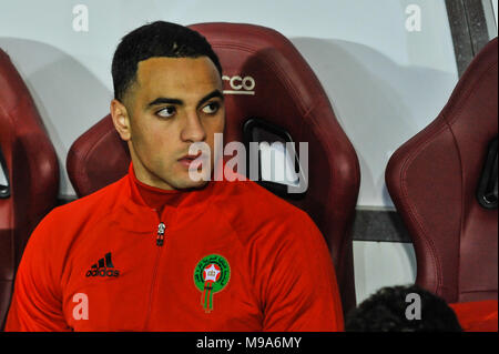 Torino, Italia. Il 23 marzo 2018. durante la partita di calcio amichevole tra il Marocco e la Serbia a Stadio Olimpico Grande Torino il 23 mars, 2018 a Torino, Italia. Credito: FABIO PETROSINO/Alamy Live News Foto Stock