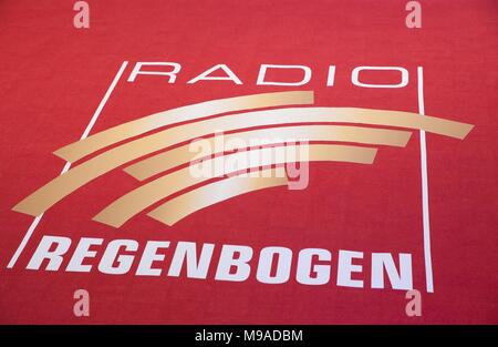 La ruggine, Germania, 23 marzo 2018, "Radio Regenbogen AWARD 2018' Red Carpet Credito: mediensegel.de/Alamy Live News Foto Stock