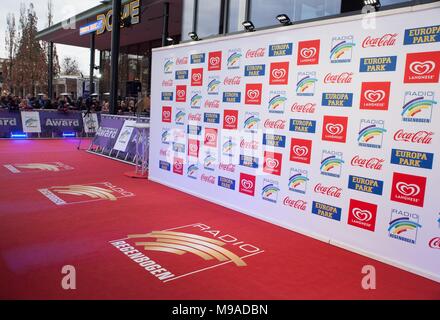 La ruggine, Germania, 23 marzo 2018, "Radio Regenbogen AWARD 2018' Red Carpet Credito: mediensegel.de/Alamy Live News Foto Stock