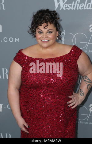 Il ventesimo annuale di costume Designers Guild Awards tenutosi presso il Beverly Hilton Hotel - Arrivi con: Keala Settle dove: Los Angeles, California, Stati Uniti quando: 21 Feb 2018 Credit: Sheri Determan/WENN.com Foto Stock