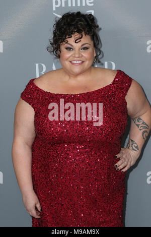 Il ventesimo annuale di costume Designers Guild Awards tenutosi presso il Beverly Hilton Hotel - Arrivi con: Keala Settle dove: Los Angeles, California, Stati Uniti quando: 21 Feb 2018 Credit: Sheri Determan/WENN.com Foto Stock