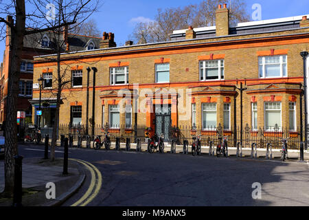 Beaumont Street London W1 - Boris portabicicletta Foto Stock