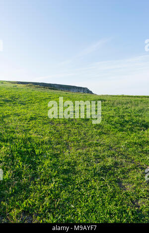 Dalla costa del a langre nella provincia di Cantabria Foto Stock