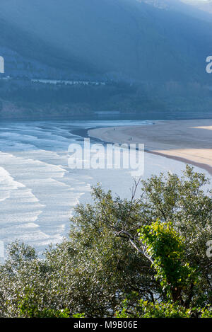 La Orion Spiaggia di Sonabia in Cantabria Foto Stock