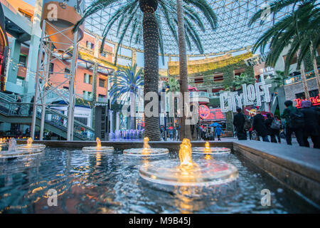 Universal Studios Hollywood Park, il primo film studio e il parco a tema di Universal Studios Parchi a tema in tutto il mondo. Foto Stock