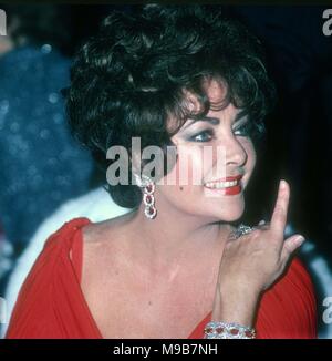 Elizabeth Taylor 1979 foto da John Barrett/il PHOTOlink. Foto Stock