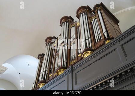 San Paolo Cappella interno è in Lower Manhattan, New York, Stati Uniti d'America Foto Stock