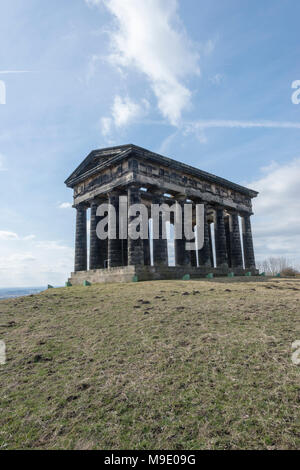 Monumento Penshaw, città di Sunderland, Regno Unito Foto Stock