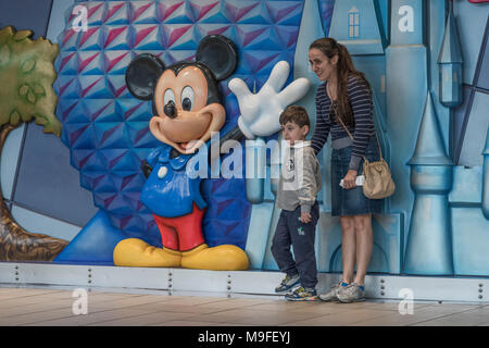 Aeroporto Internazionale di Orlando, Florida USA Foto Stock