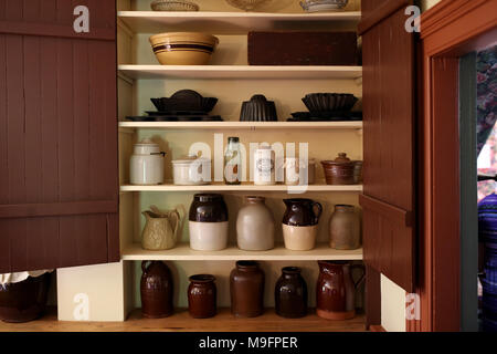 Camere interne di Green Gables, il Prince Edward Island farm house che è l'impostazione per il Lucy Maud Montgomery romanzo, Anne di Green Gables. Foto Stock