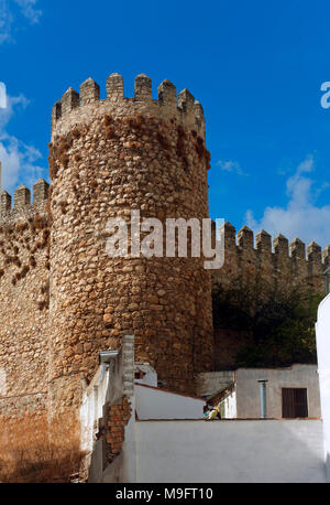 Il palazzo del castello dei Conti di Cabra (IX secolo). Cabra. In provincia di Cordoba. Regione dell'Andalusia. Spagna. Europa Foto Stock
