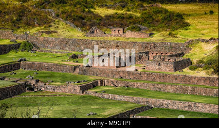 Tipon resti in Cusco Peru Foto Stock