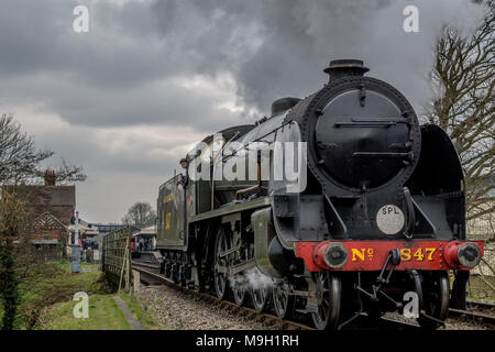 La ferrovia Bluebell Diesel weekend di gala, 2018 Foto Stock