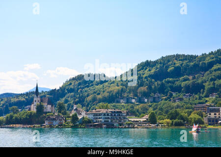 Resort Maria vale la pena. Austria Foto Stock