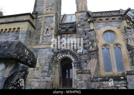 'Saint conans kirk' 'Loch Awe ' dalmally' 'Scottish highlands' 'scotland' 'Kilchurn Castle' 'architettura' "storico". Foto Stock