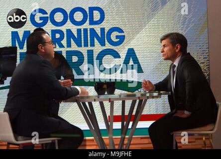 New York, NY, STATI UNITI D'AMERICA. 26 Mar, 2018. Minuti in New York. Marzo 26, 2018 Credit: Rw/media/punzone Alamy Live News Foto Stock
