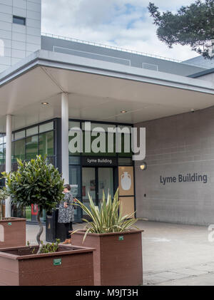 Ambulanza presso il Royal Hospital di Stoke Foto Stock