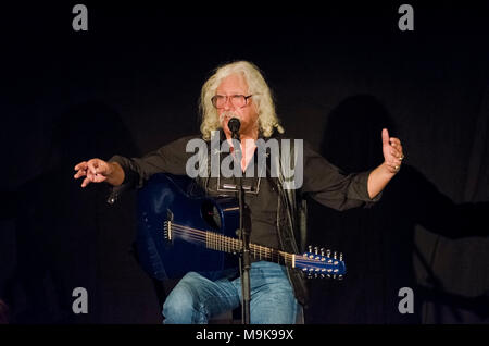 Arlo Guthrie sul palco a Örebro ,Svezia Foto Stock