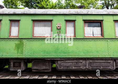 Personale vagone del treno di Joseph Stalin a Gori, Georgia Foto Stock