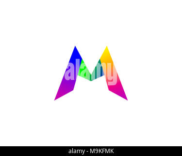 È un simbolo nella forma di una combinazione di lettere Foto Stock