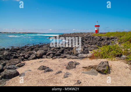 Faro in san cristobal isole Galapagos Foto Stock
