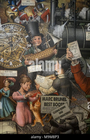 Essendo Brunel museum Foto Stock