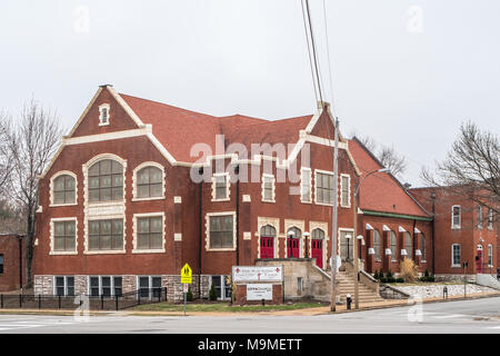 Chiesa in Lafayette Square quartiere Foto Stock