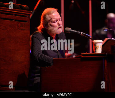 HOLLYWOOD FL - gennaio 04: Gregg Allman suona al Hard Rock Live presso il Seminole Hard Rock Hotel & Casino il 4 gennaio 2015 in Hollywood Florida Persone: Gregg Allman Foto Stock