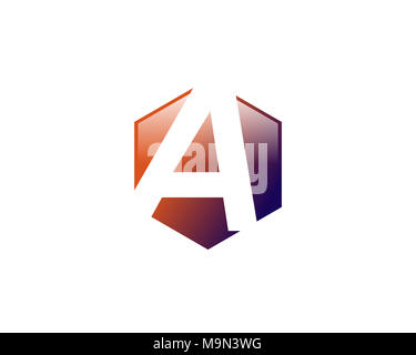 È un simbolo nella forma di una combinazione di lettere Foto Stock