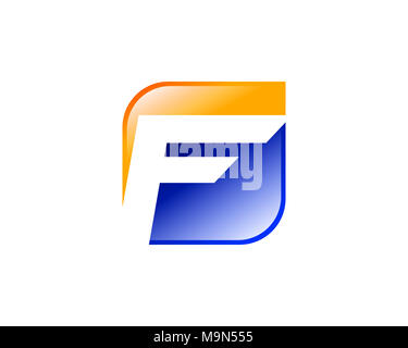 È un simbolo nella forma di una combinazione di lettere Foto Stock