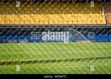 La Bombonera, home terra al Boca Juniors football club, Buenos Aires, Argentina Foto Stock