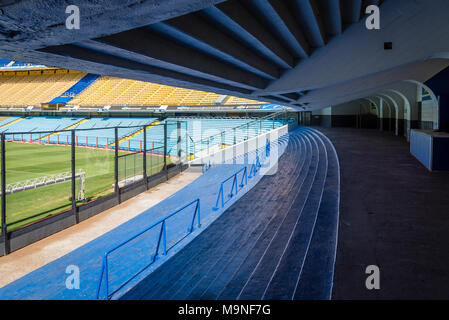 La Bombonera, home terra al Boca Juniors football club, Buenos Aires, Argentina Foto Stock