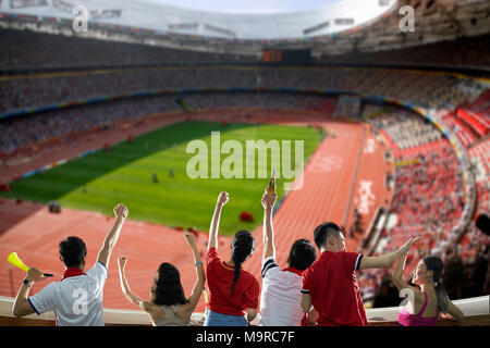 Stadio di calcio Foto Stock