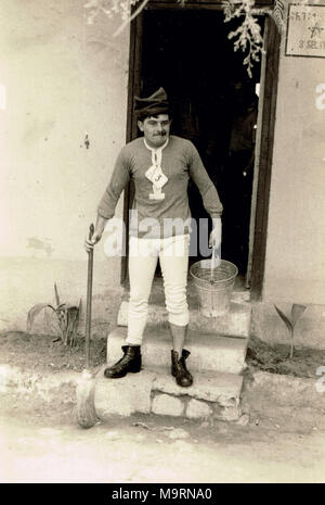 Diario fotografico di un giovane soldato francese in Marocco Foto Stock