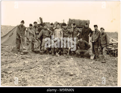 Diario fotografico di un giovane soldato francese in Marocco Foto Stock